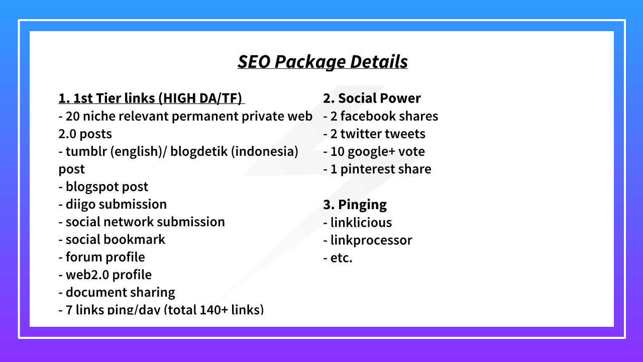 Incredible SEO Link Building With Social Power