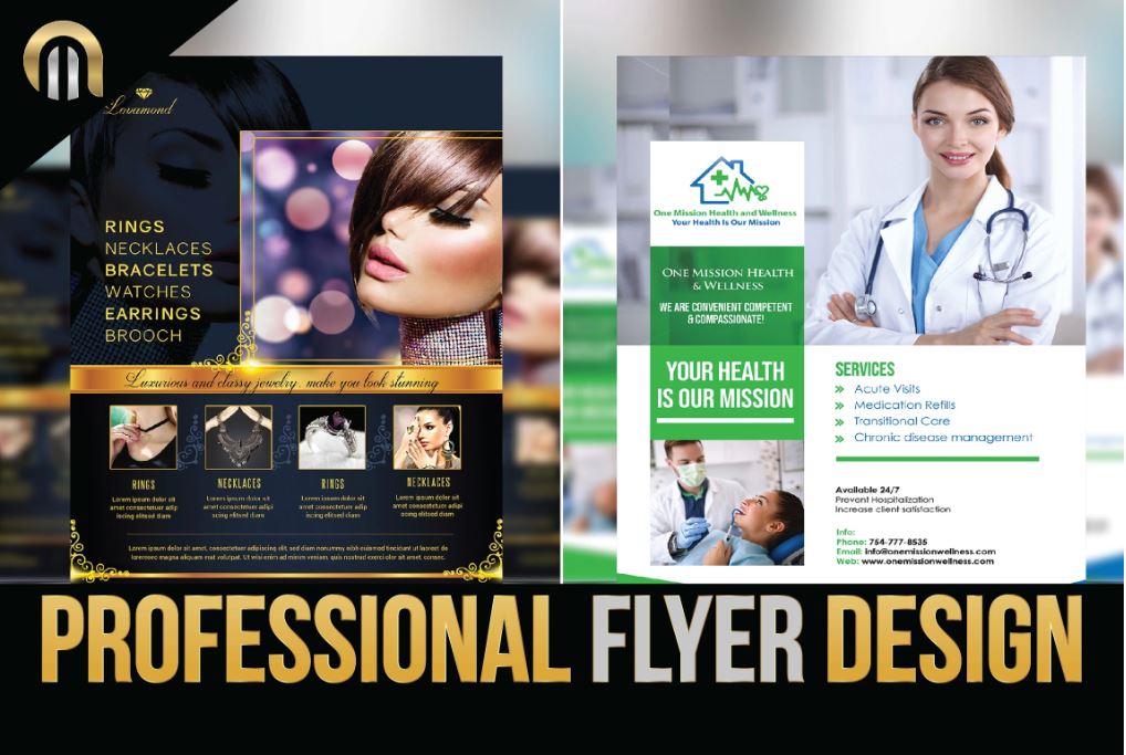 Create Professional Flyer, Poster, Invitation Card, Brochure Design