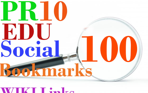 2022 Exclusive 100 PR9,EDU.Social Bookmark,Wiki Backlinks skyrocket your Google Rank