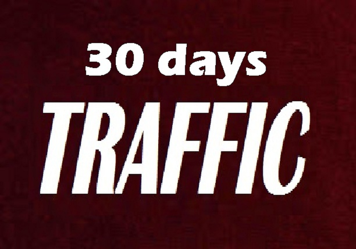 deliver 30 days  Human real   TRAFFIC to your  Link / Shop / blog / website