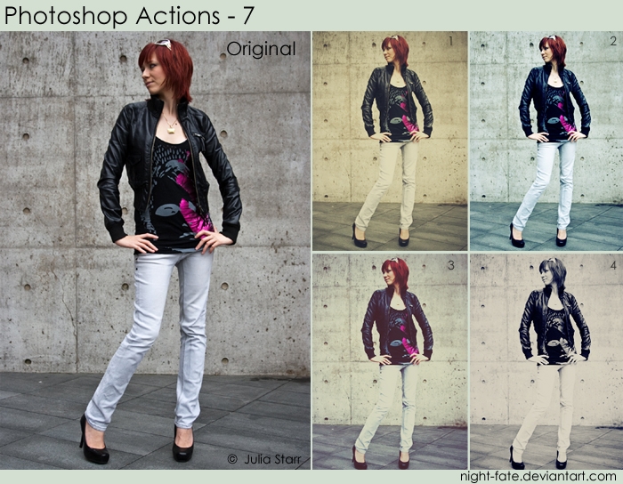 send 108 Auto Action blend color in Photoshop 
