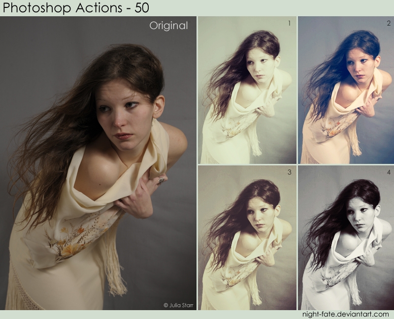send 108 Auto Action blend color in Photoshop 