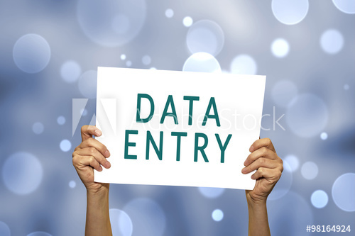 Data entry, Copy paste, Excel work.