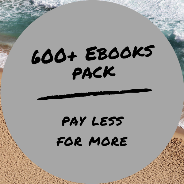 Pack of more than 600 digital books on financial education