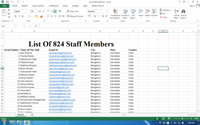 Data Entry & Web Research