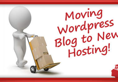 transfer, move wordpress blog to new hosting and or new domain ..@