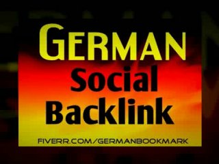 boost your keyword in germany with 40 high pr social sites, unique way to attract german traffic,live bookmarked links hosted in germany ..@