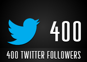 give 400 real Twitter followers from usa, canada and uk