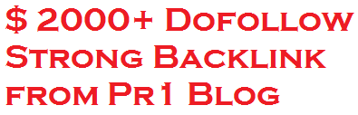 add 2000+ strong dofollow backlinks to 2000+ posts at pr1 seo blog 