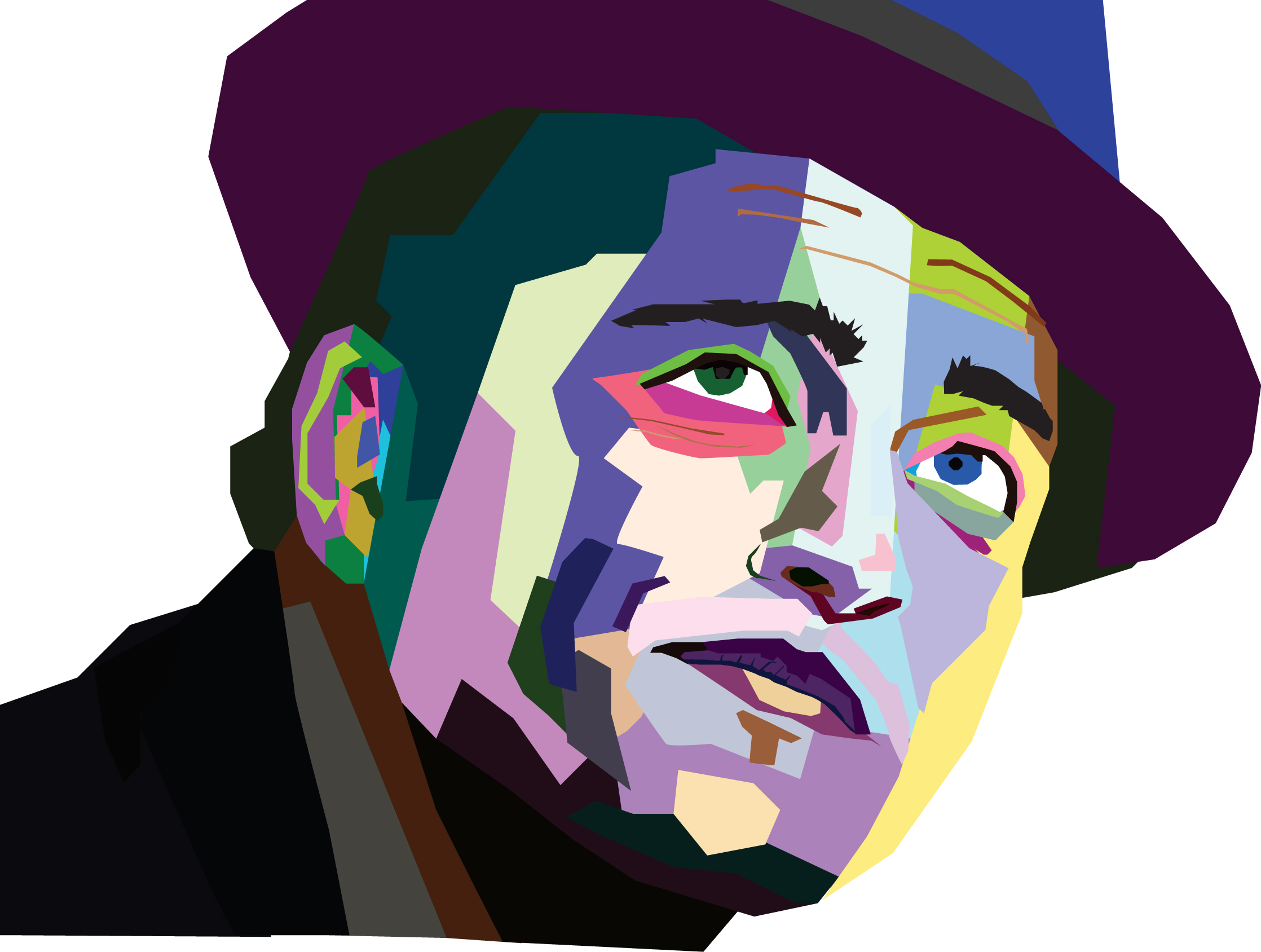 draw you as cool wpap style