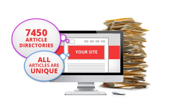 spin and submit your article to 7,450 Directories, Get 500+ Google Backlinks + Ping