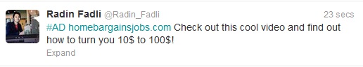 tweet your message to my 16000 real and active twitter followers