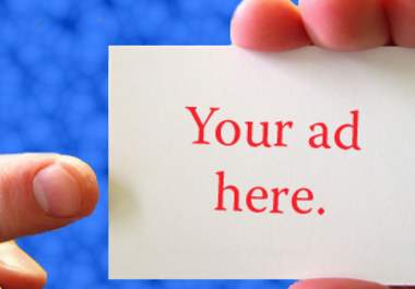 create ad on top site, has over million hits for 24hours + tweet and fb 2,50,050+ users + add 500 High PR Authority Backlinks 2 ur Site  