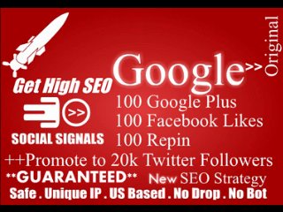 build powerful social SIGNALS from best social sites to boost ur seo