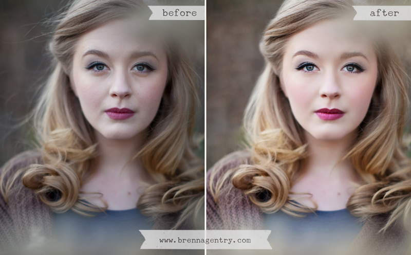 give you Florabella Collection - great action to handle portraits
