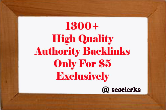 build Diversified more then 1300 High Quality Authority Backlinks to boost your site ranking with wiki+web20+social Bookmarking+Profile only