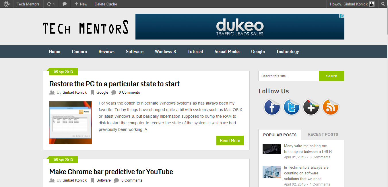 Publish A Sponsored Blog Review On TechMentors.Net  About Any Digital Products or Online Service