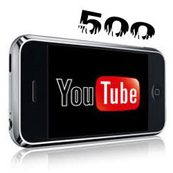 give you 500 real YouTube video likes(not bot generated) only