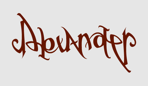 design an ambigram