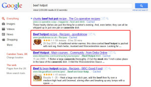 create Google Rich Snippets for your homepage and implement it on your site