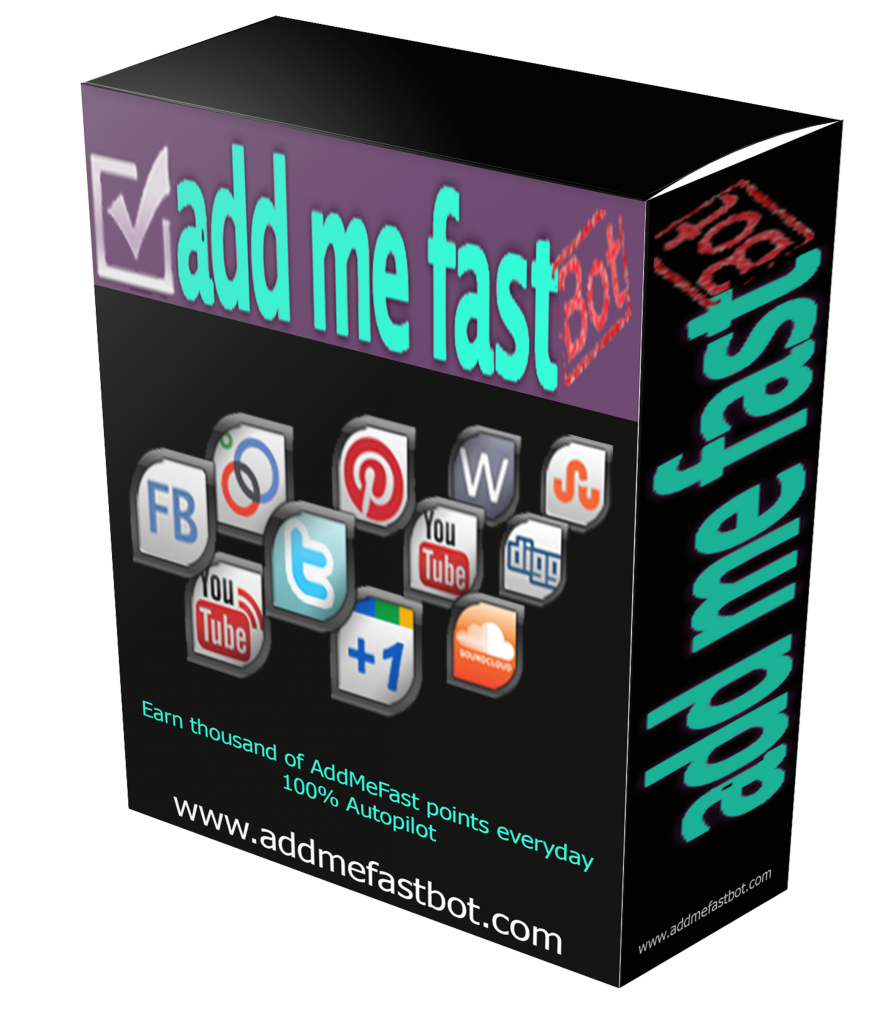 Give You Twitter AddMeFast Bot Making 50000 Points In A Day [New April 2013]  