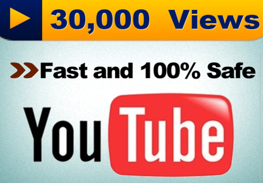 give 30,000+ youtube views