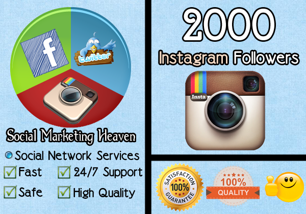 deliver 2000 followers to your instagram profile in LESS than 24 hours