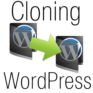 create and then transfer an exact clone of your self-hosted Wordpress blog or website to your new domain