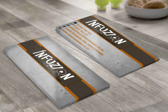 disign a business card with in 4 hours..
