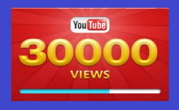 *give you 30,000 youtube views to your youtube video, all views within 96 hours 
