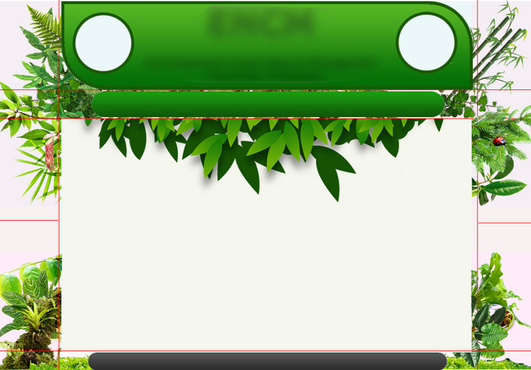 create HTML template from given image