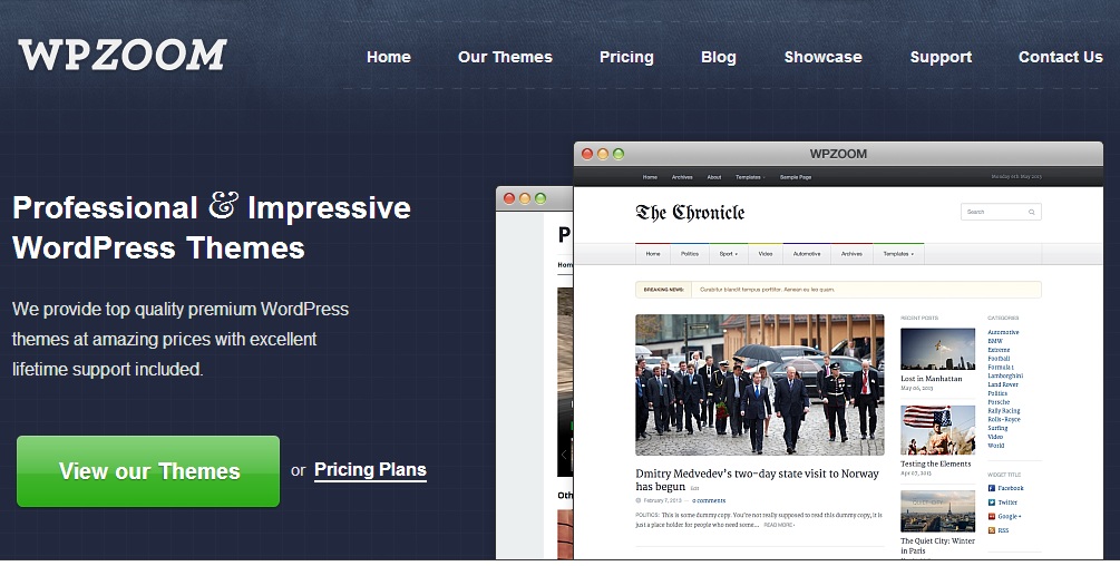 give you any wodrpress template from wpzoom