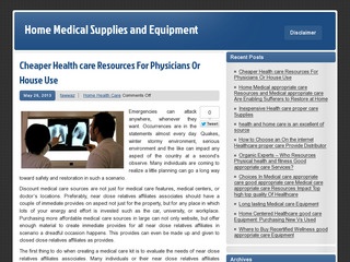  Home Medical Supplies and Equipment at mobilityequipmentwoking_COM Sponsored Blog Review 