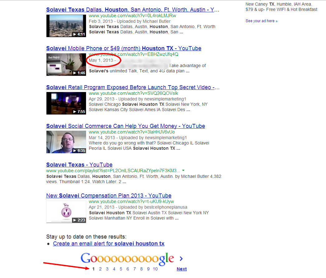 Video Seo Marketing Page 1 of Google