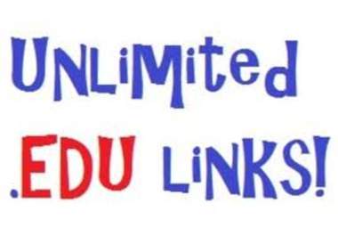 manually create 12 high PR panda safe edu links for your websites with proof@!