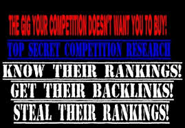 do SECRET research on your websites competitors and give you their highest pr backlinks 