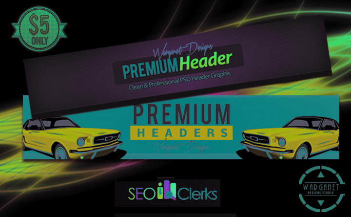 Will design HiGH QUALITY web banner and header