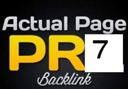 I will do 20 PR3+ Actual Pagerank 100% Do-follow 100% Unique 100% Manual Blog Comments Backlinks and 1 PR7 Link Bonus
