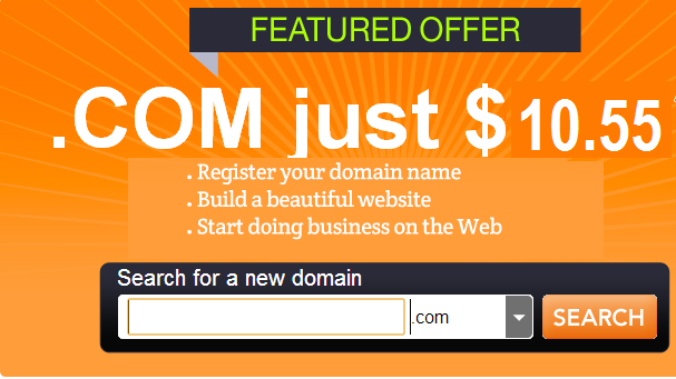 .com domain name with free privacy protection