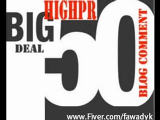 I will do MANUAL 50 Highpr Blog Comment 10PR5 10PR4 15PR3 15PR2 Dofollow Link @!