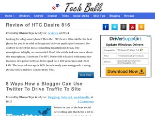 Tech Bulk is all about latest technology.