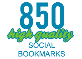 Provide 820 high quality social bookmarks  + rss + ping 