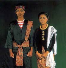promote your product using traditional clothes East Java Indonesia.