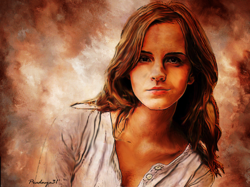 I will make your photo looks like a canvas painting