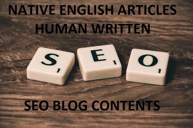  Native English Writer for Engaging SEO Articles 2 x 700 Words 