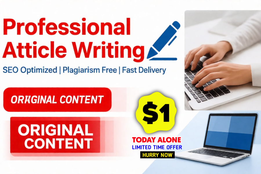 Content WRITER I will write FRESH AND ORIGINAL Articles For your w&euro;b
