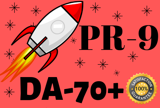 Submit manually 30 PR9-DA70 backlinks