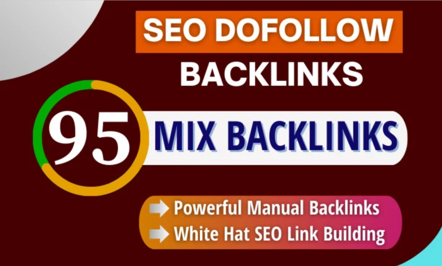 I will 95 mix dofollow backlinks by web2.0, Directory submission, Article , PDF, classified ads