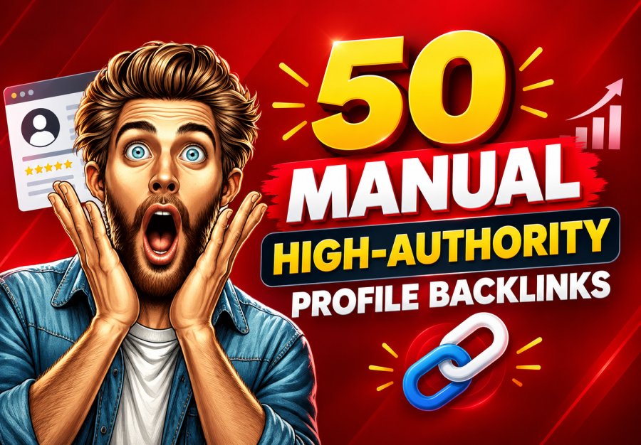 50 Manual High-Authority Profile Backlinks & Brand Citations (DA70+)