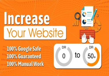 SHOOT YOUR SITE AHREFs DR FROM DR0 TO DR50+ WITHIN 15...
